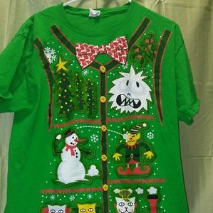 Green Christmas Tee